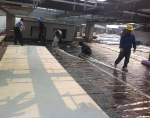 防水工程現(xiàn)場(chǎng)施工